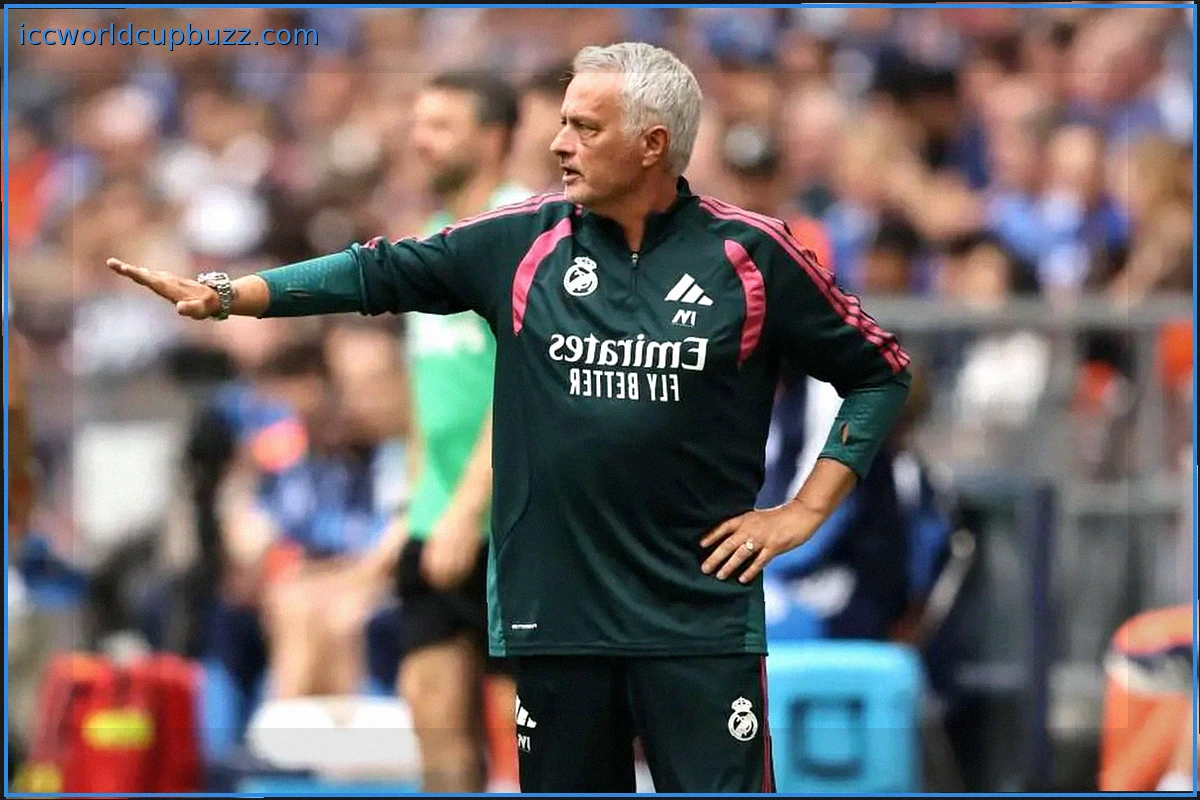 Mourinho Explains Black Eye from Training Accident