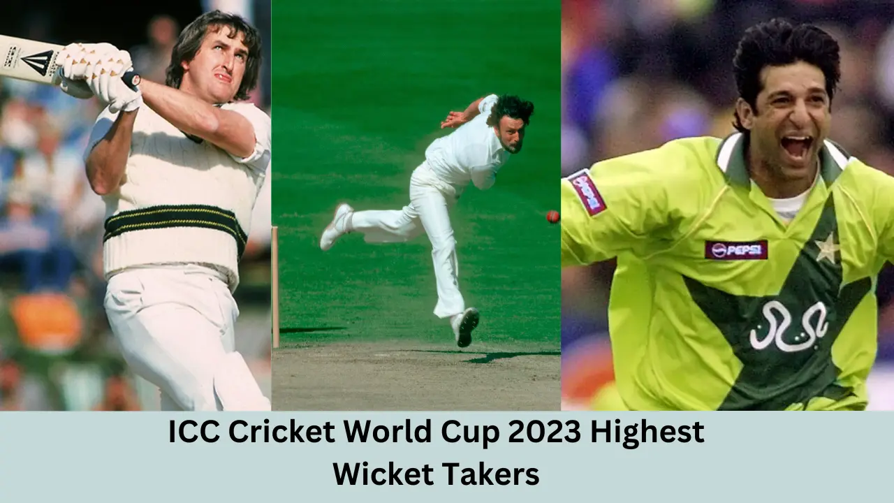ICC Cricket World Cup Highest Wicket Takers