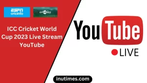 ICC Cricket World Cup 2023 Live Stream Youtube