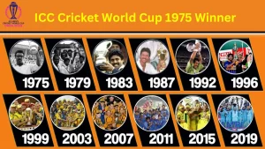 ICC Cricket World Cup 1975 Winner