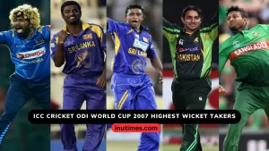 ICC Cricket ODI World Cup 2007 Highest Wicket Takers