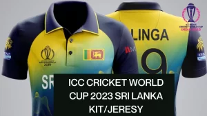 ICC Cricket World Cup 2023 Sri Lanka Kit/Jeresy