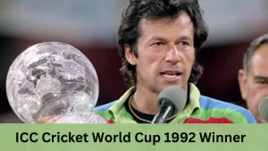 ICC Cricket World Cup 1992 Winner