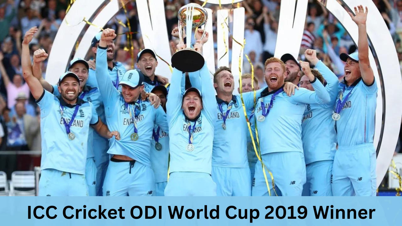 ICC Cricket ODI World Cup 2019 Winner