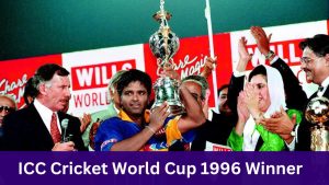 ICC Cricket World Cup 1996 Winner