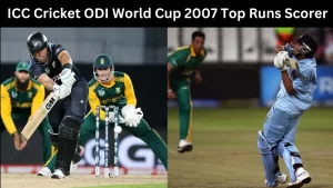 ICC Cricket ODI World Cup 2007 Top Runs Scorer