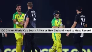 ICC Cricket World Cup South Africa vs New Zealand Head to Head Record