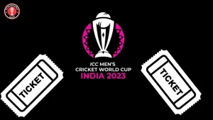 Anticipated ticket costs for the ODI World Cup in 2023