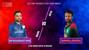 Bangladesh vs Afghanistan ICC ODI Cricket World Cup 2023 India