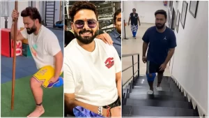 Before the ODI World Cup in 2023, Rishabh Pant is using techniques to get fit