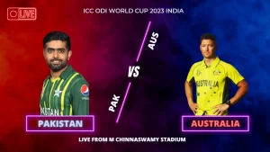 ICC Cricket World Cup Pakistan vs Australia Head to Head Record