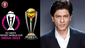 ICC World Cup 2023 has Chosen King Khan as its Brand Ambassador