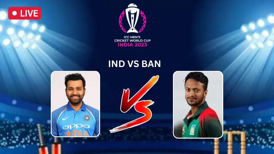 India vs Bangladesh ICC Cricket World Cup 2023