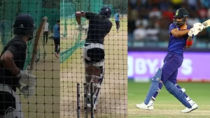 Major Win for India, Star Batter Seen Batting in Nets Following Back Surgery ICC ODI World Cup 2023
