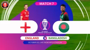 England vs Bangladesh ICC Cricket World Cup 2023 India 
