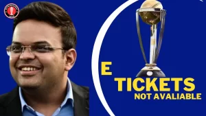 No e-tickets for the ODI World Cup 2023; Fans Must Display Physical Tickets, States BCCI Secretary Jay Shah
