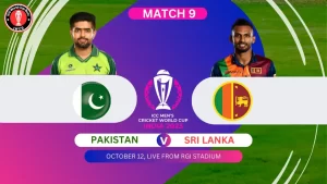 Pakistan vs Sri Lanka ICC Cricket World Cup 2023 India