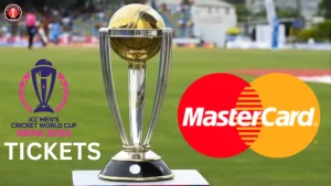Tickets for the World Cup 2023 India match go on sale to Mastercard users at 6 PM