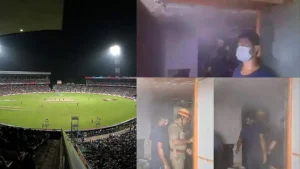 A Fire Broke out in Eden Garden’s Dressing Room Ahead of The ODI World Cup 2023