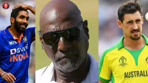According to Vivian Richards, Bumrah will take more wickets than Starc during the ODI World Cup in 2023