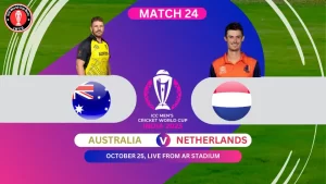 Australia vs Netherlands ICC Cricket World Cup 2023 