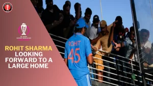 India Captain Rohit Sharma is looking forward to a Large Home Crowd During the ODI World Cup in 2023