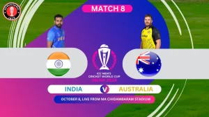 India vs Australia ICC Cricket World Cup 2023 India