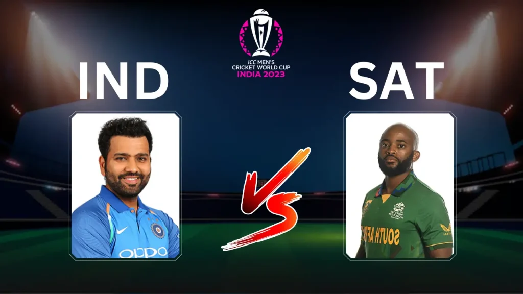 India vs South Africa ICC Cricket World Cup 2023 India 