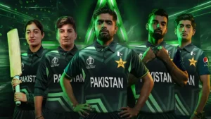 Pakistan Launches Kit for ICC Cricket World Cup 2023