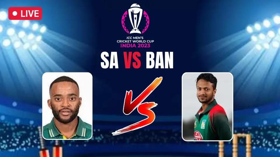South Africa vs Bangladesh ICC Cricket World Cup 2023