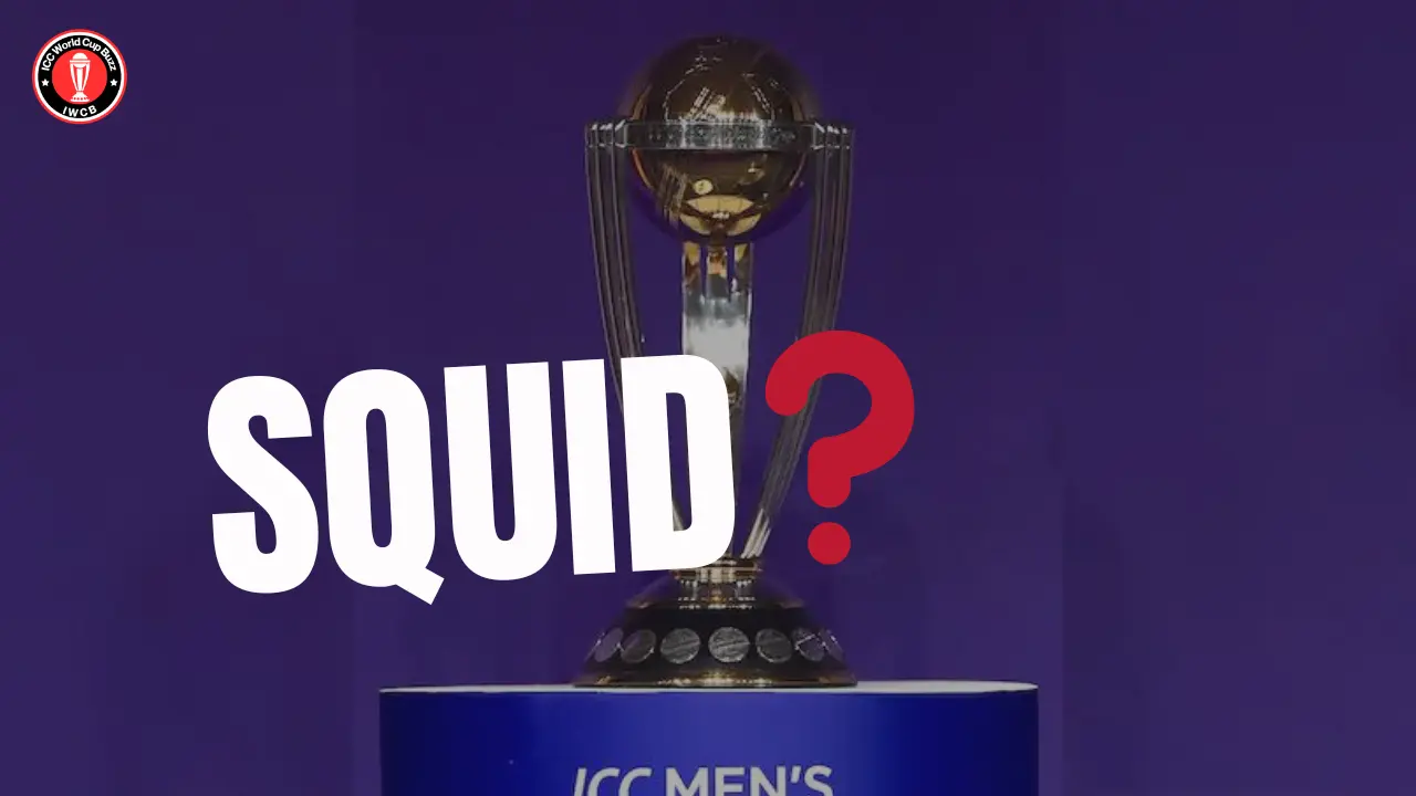 What time is the cutoff for teams to complete their ICC World Cup 2023 Squad