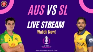 Australia vs Sri Lanka ICC Cricket World Cup 2023 Live Streaming, ball by ball commentary and live score