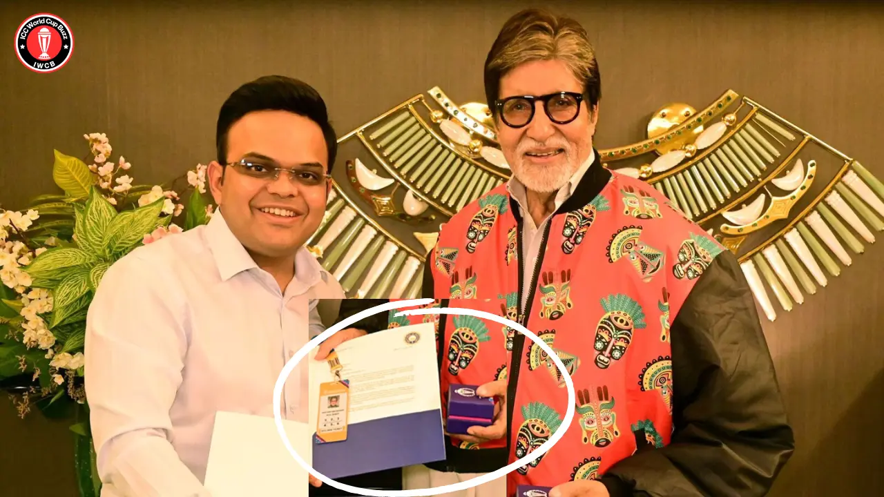 Cricket World Cup 2023 'Golden Ticket' Awarded To Amitabh Bachchan