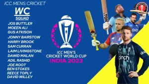 England Squad for ICC Cricket World Cup 2023 has been confirmed