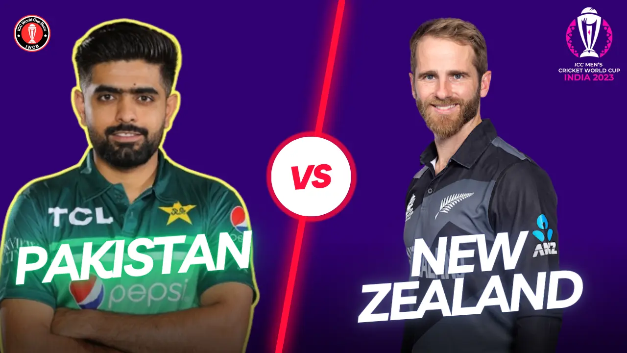 ICC World Cup 2023: Game Conditions and teams for Pakistan vs. New Zealand warm-up