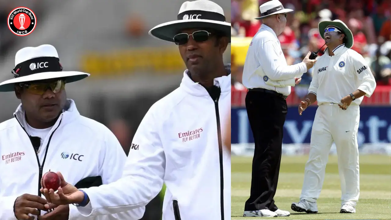 In the ICC World Cup 2023's opening game, the on-field umpires will be Nitin Menon and Kumar Dharmasena