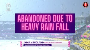 India vs England World Cup 2023 Warm up match abandoned due to heavy rainfall