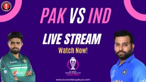 India vs Pakistan ICC Cricket World Cup 2023 Live Streaming, ball by ball commentary and Live Score