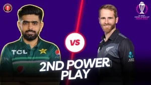 Pakistan Vs Newzealand Warm-up Match 01, Hyderabad 2nd Power Play Score Update