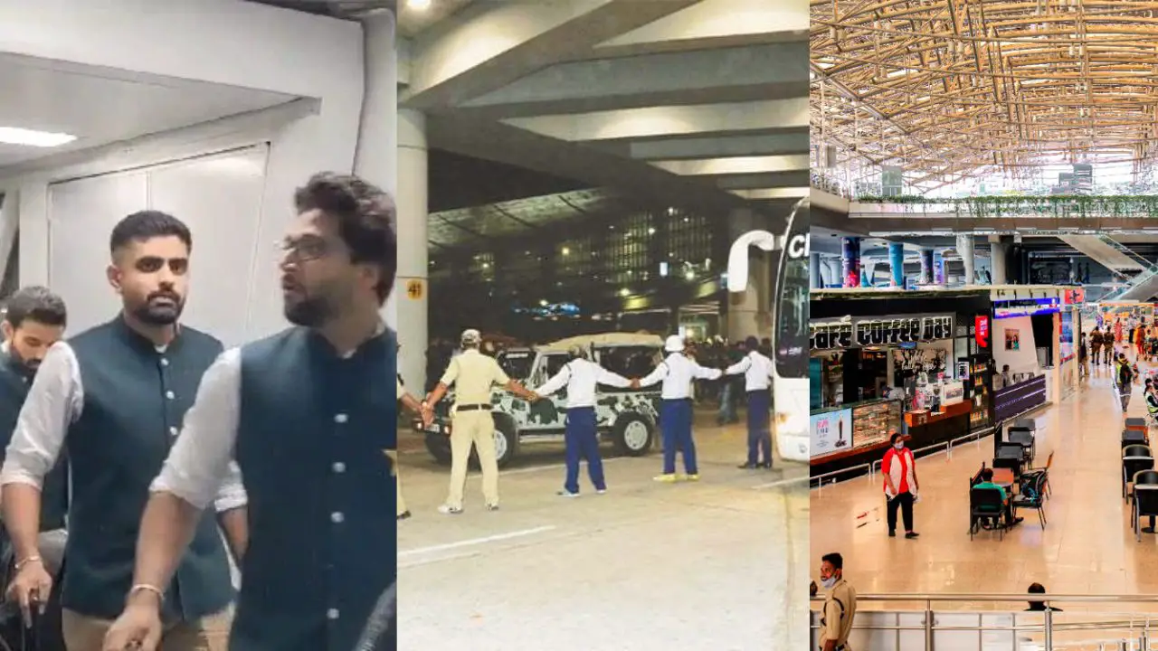 Paksitan arrived at Hyderabad airport
