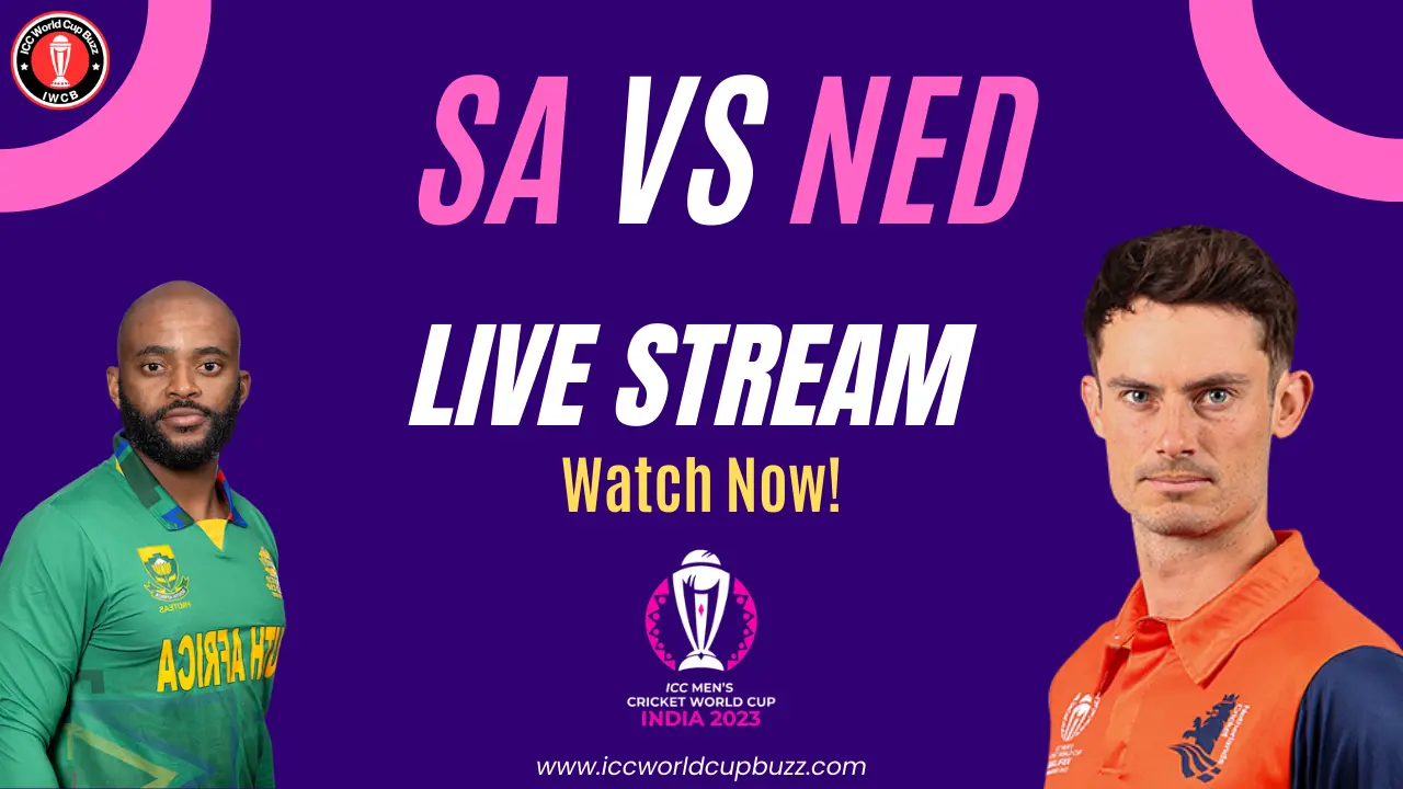 South Africa vs Netherlands ICC Cricket World Cup 2023 Live Streaming, ball by ball commentary and Live Score