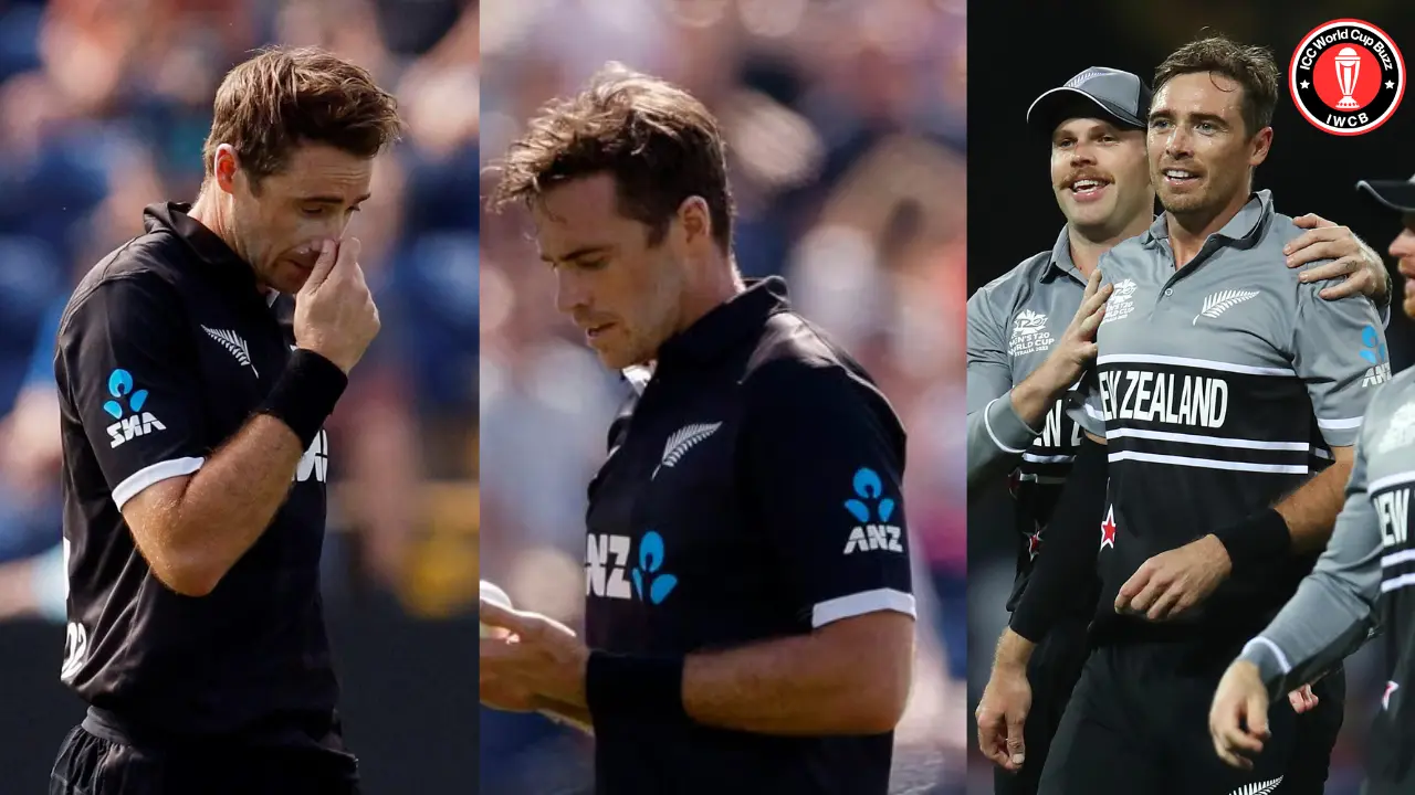 Tim Southee's participation in the ICC World Cup 2023 is in doubt when Pacer sustains a thumb fracture