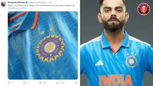 Why are There Two Stars on the India Leaked World Cup 2023 Jeresy?