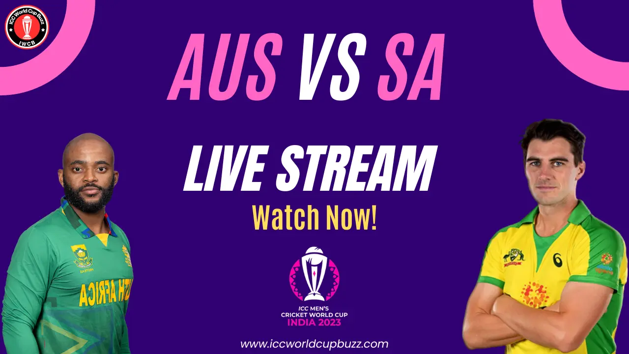 AUS vs SA Live Streaming