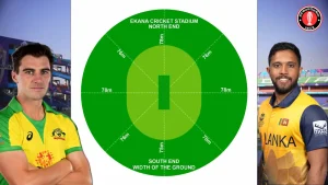 AUS vs SL Ground Dimensions, Pitch Report and Entry Gates