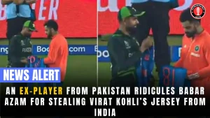 An ex-player from Pakistan ridicules Babar Azam for taking Virat Kohli’s signed jersey 