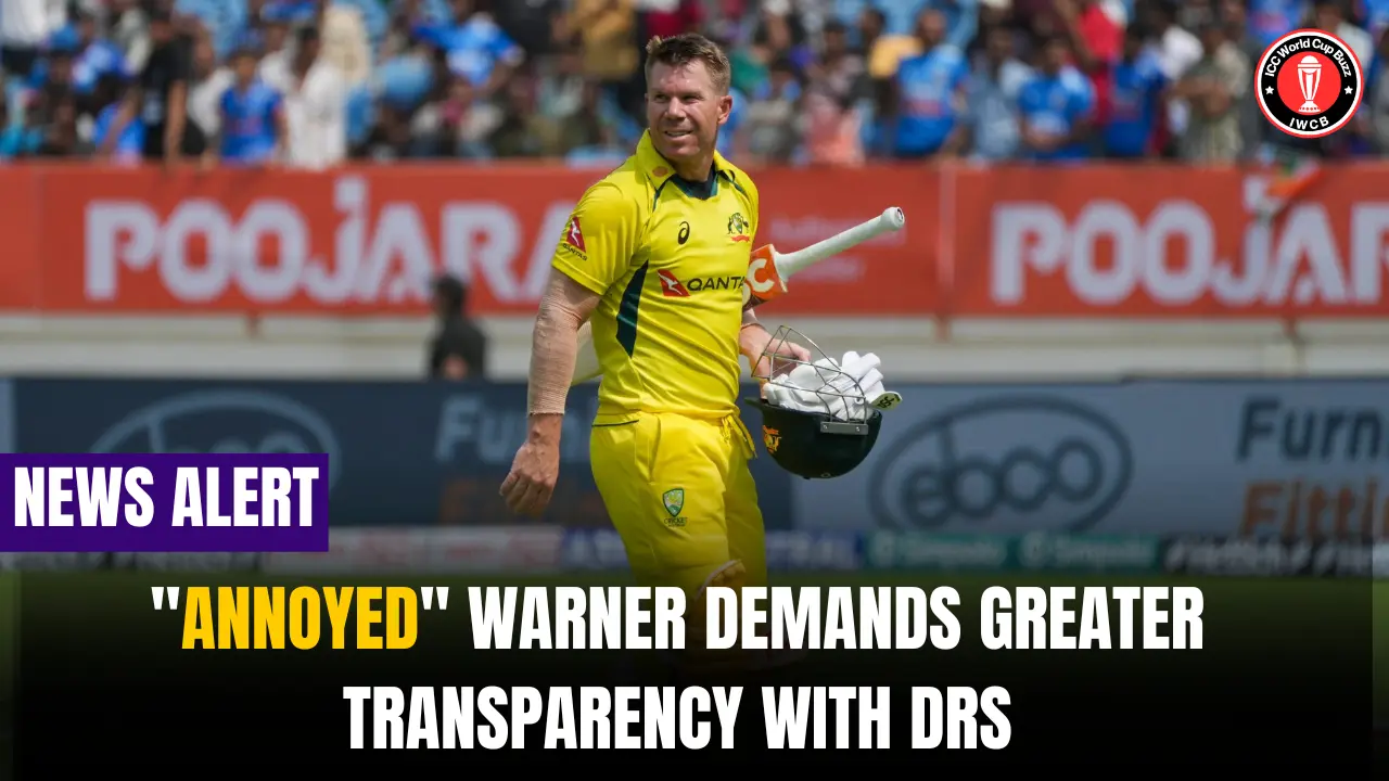 "Annoyed" Warner demands greater transparency with DRS