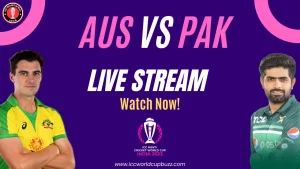 Australia vs Pakistan ICC Cricket World Cup 2023 Live Streaming, ball by ball commentary and Live score
