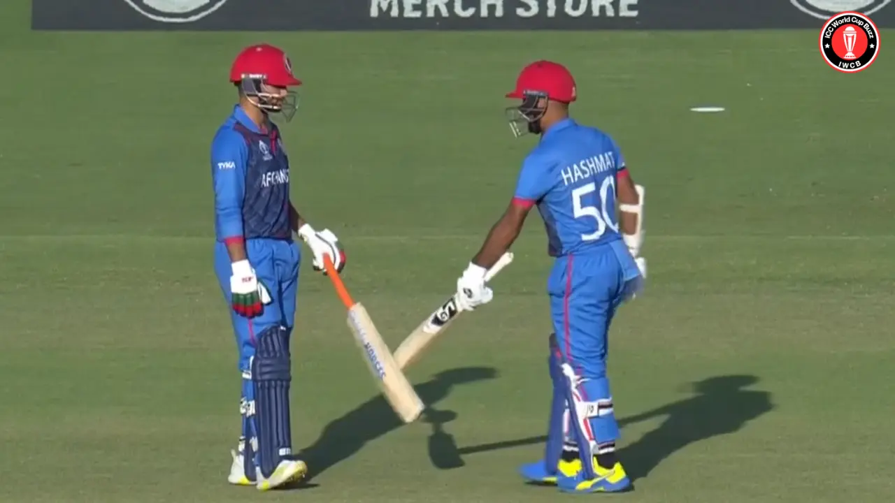 Crucial 100 Runs Partnership for Afghanistan Against India in the ICC World Cup 2023