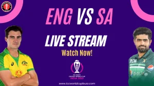 England vs South Africa ICC Cricket World Cup 2023 Live Streaming, ball by ball commentary and Live Score